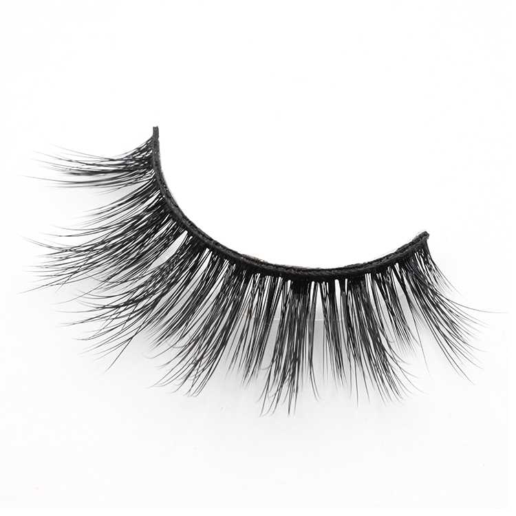 Distributor provice dramatic false eyelash 3D faux mink lashes with private label